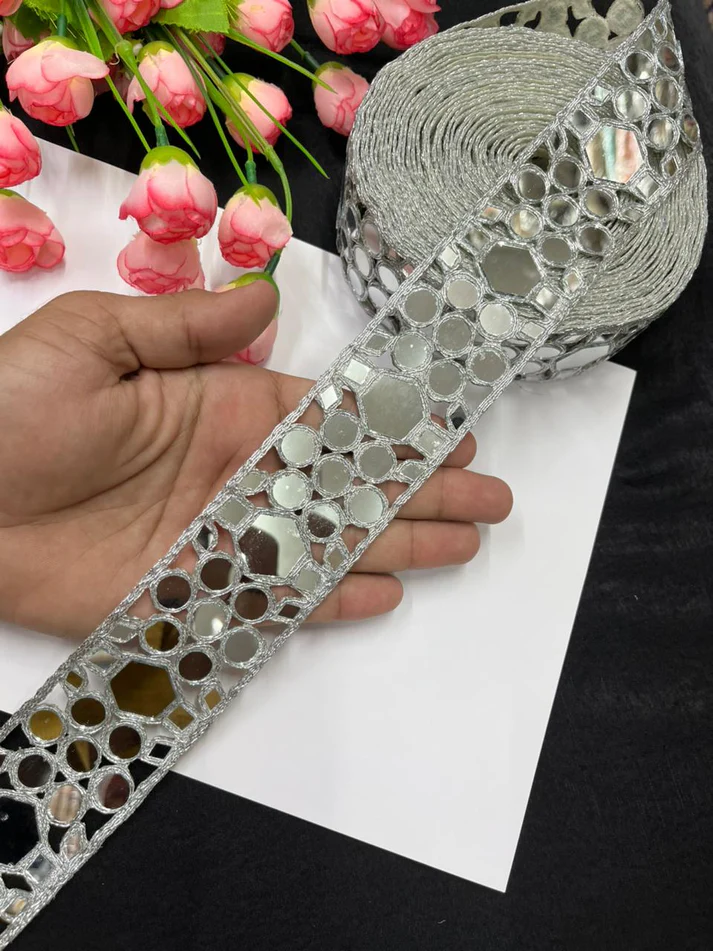 Beautiful Mirror Laces - Silver